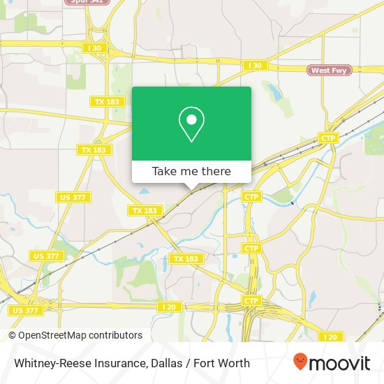 Whitney-Reese Insurance map