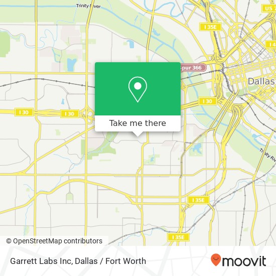 Garrett Labs Inc map