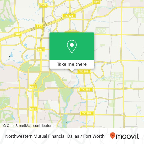 Northwestern Mutual Financial map