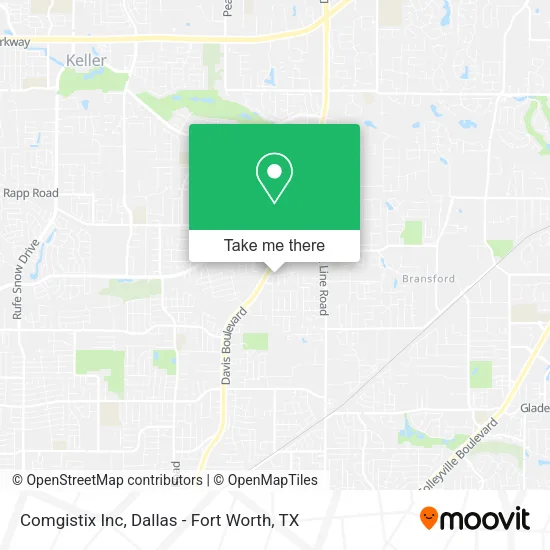Comgistix Inc map