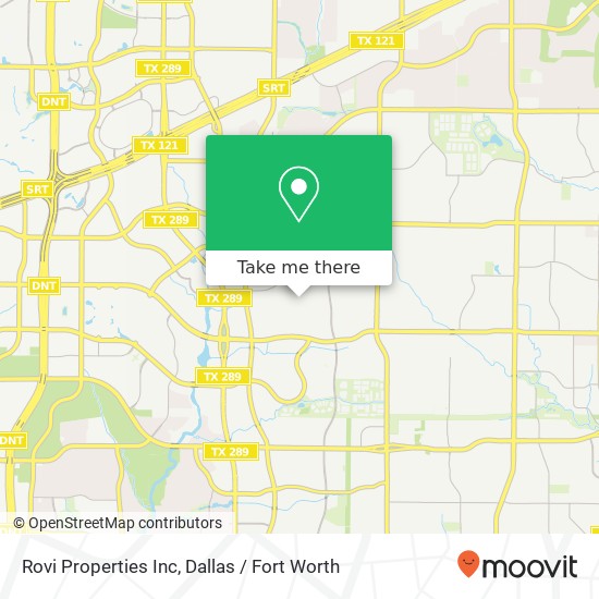 Mapa de Rovi Properties Inc