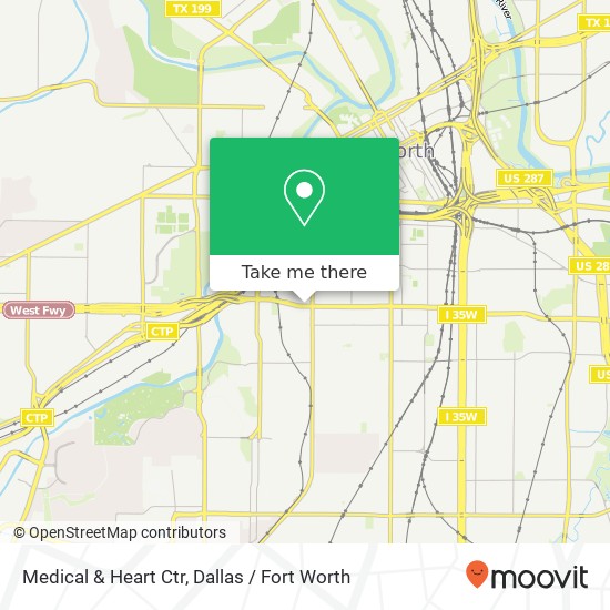 Medical & Heart Ctr map