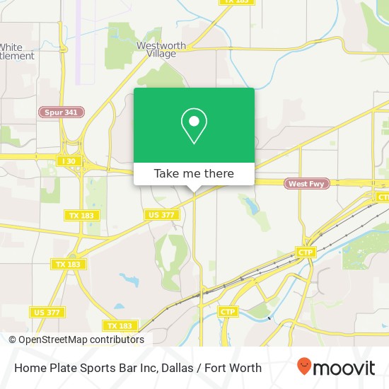 Mapa de Home Plate Sports Bar Inc