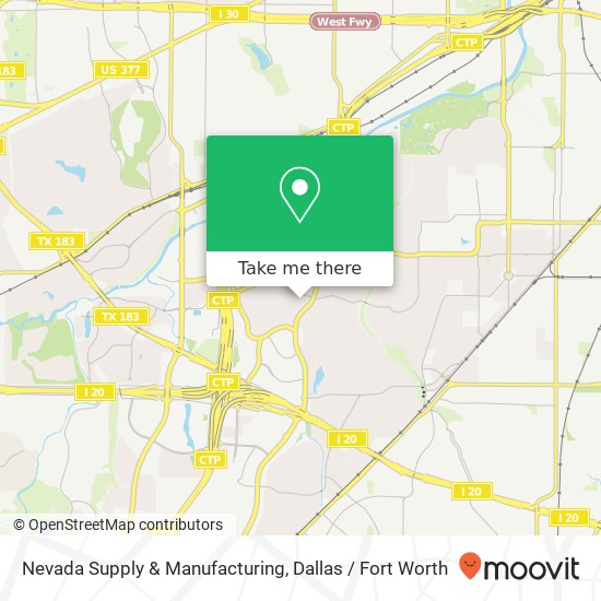 Nevada Supply & Manufacturing map