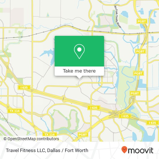 Mapa de Travel Fitness LLC