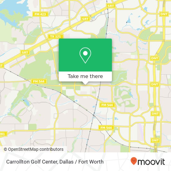 Mapa de Carrollton Golf Center