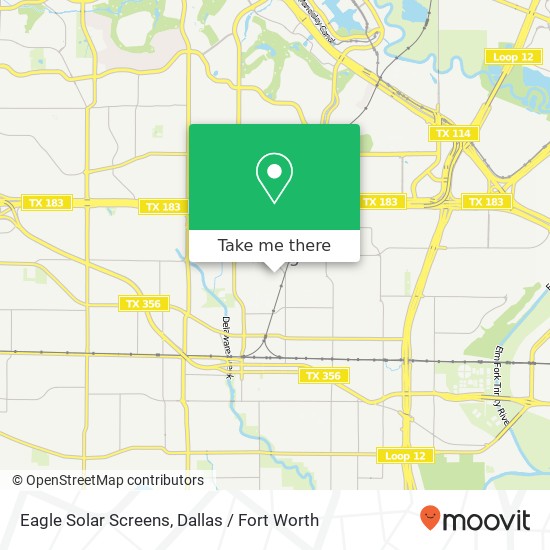 Eagle Solar Screens map