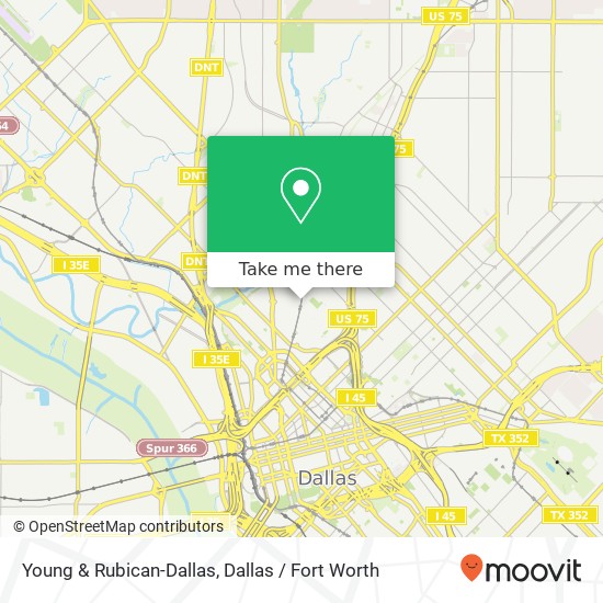 Mapa de Young & Rubican-Dallas