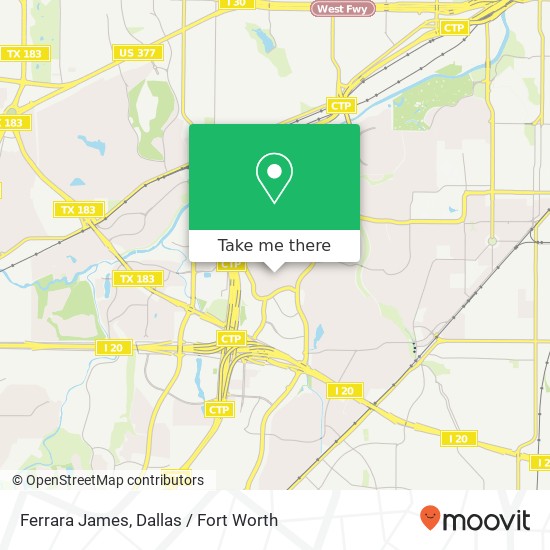 Ferrara James map