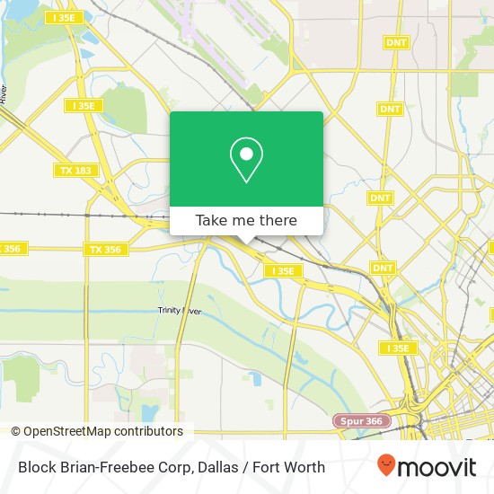 Block Brian-Freebee Corp map
