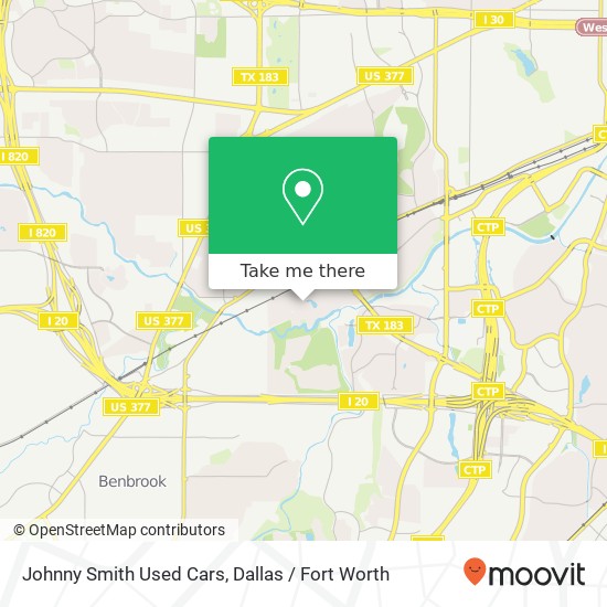 Mapa de Johnny Smith Used Cars