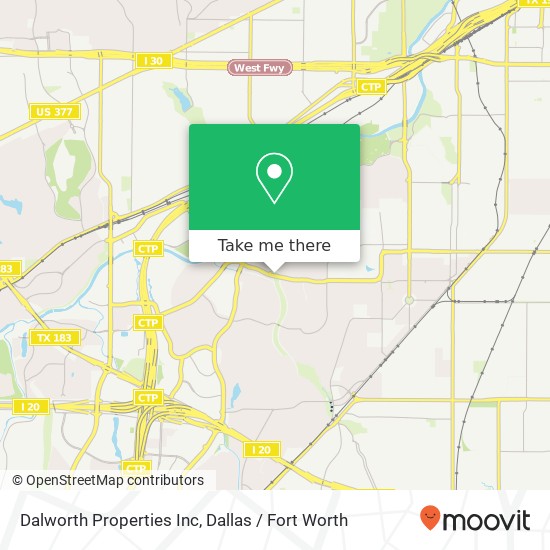 Dalworth Properties Inc map