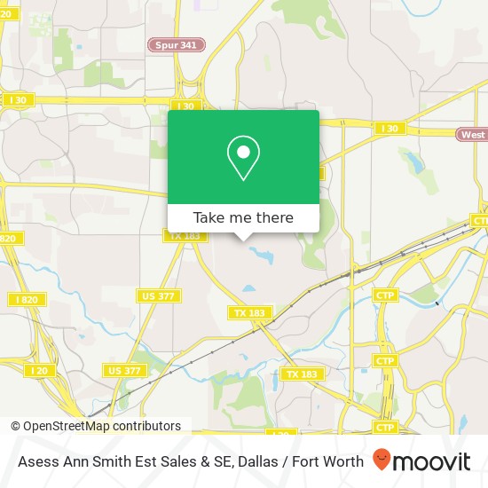 Asess Ann Smith Est Sales & SE map