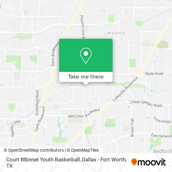 Mapa de Court Blbnnet Youth Basketball