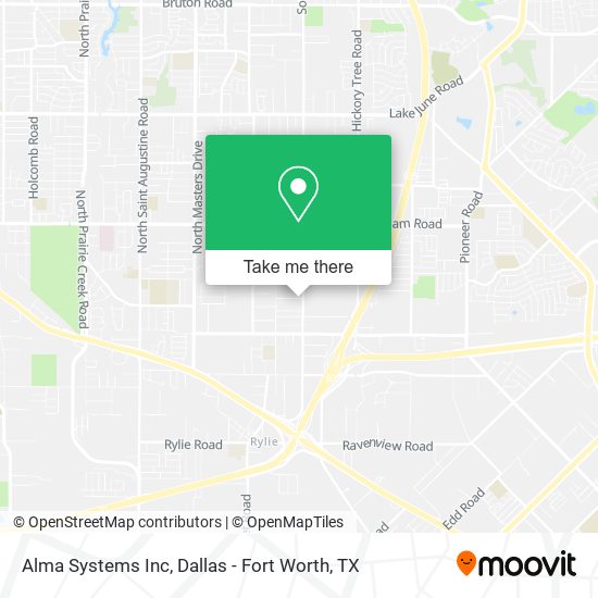 Mapa de Alma Systems Inc