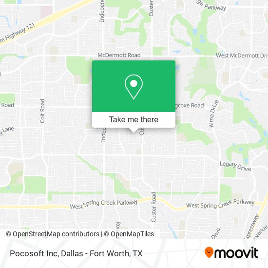 Pocosoft Inc map