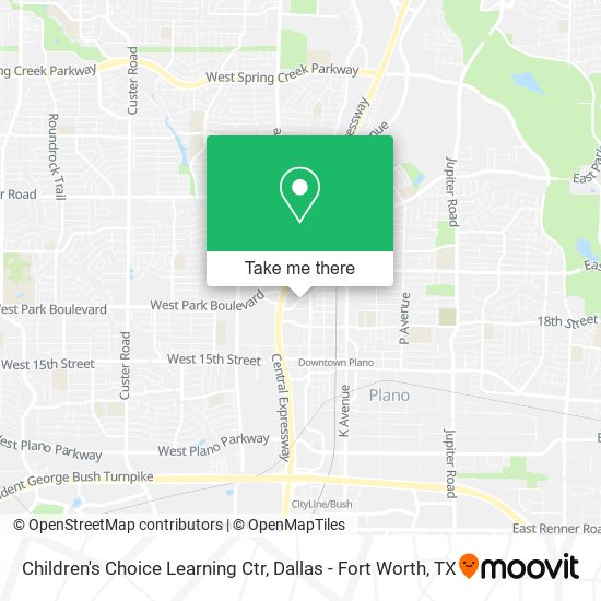 Mapa de Children's Choice Learning Ctr