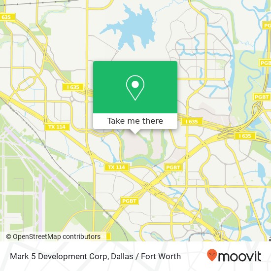 Mark 5 Development Corp map