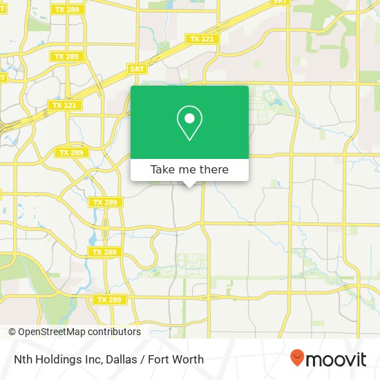 Nth Holdings Inc map