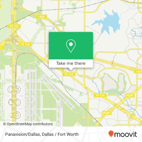 Panavision/Dallas map