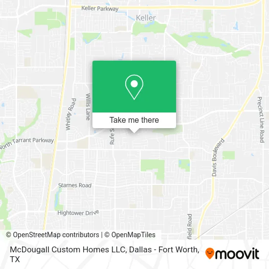 McDougall Custom Homes LLC map