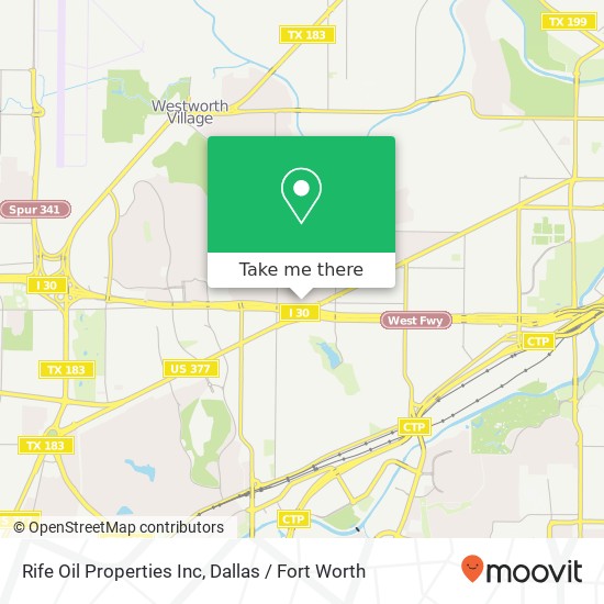 Rife Oil Properties Inc map