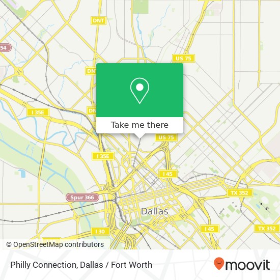 Mapa de Philly Connection