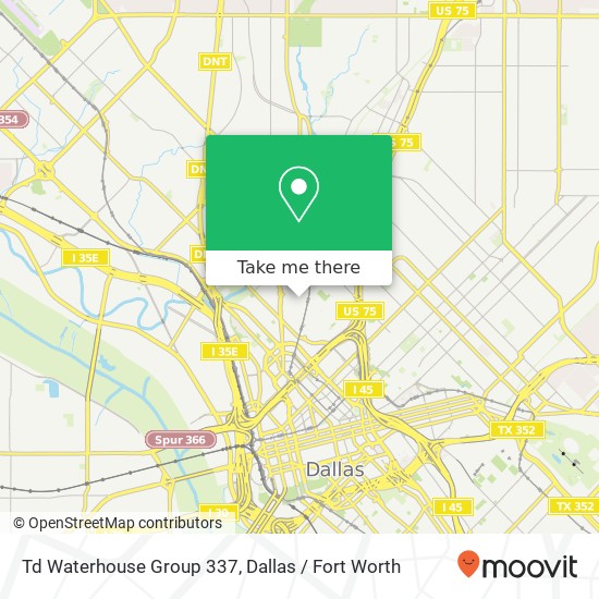 Mapa de Td Waterhouse Group 337