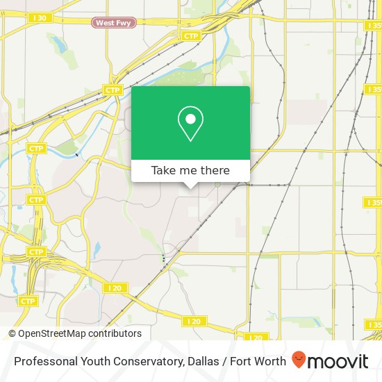 Mapa de Professonal Youth Conservatory