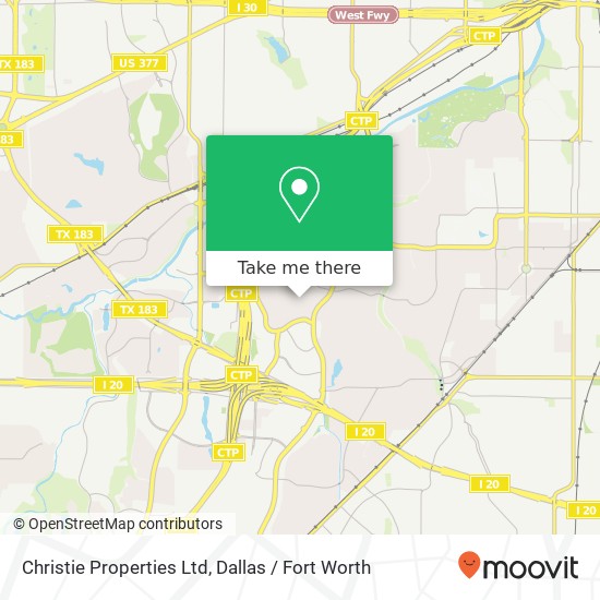 Christie Properties Ltd map