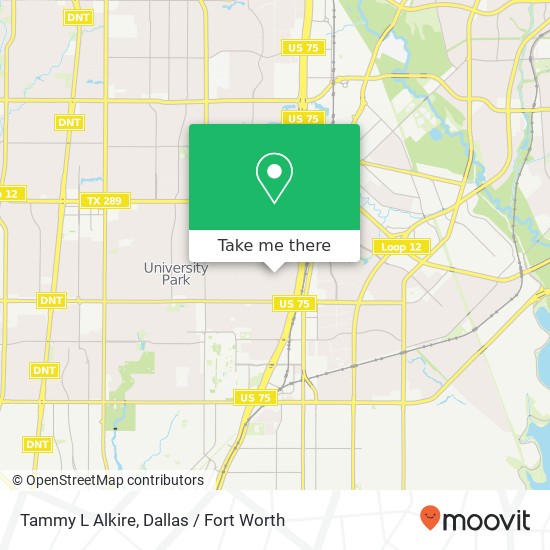 Tammy L Alkire map