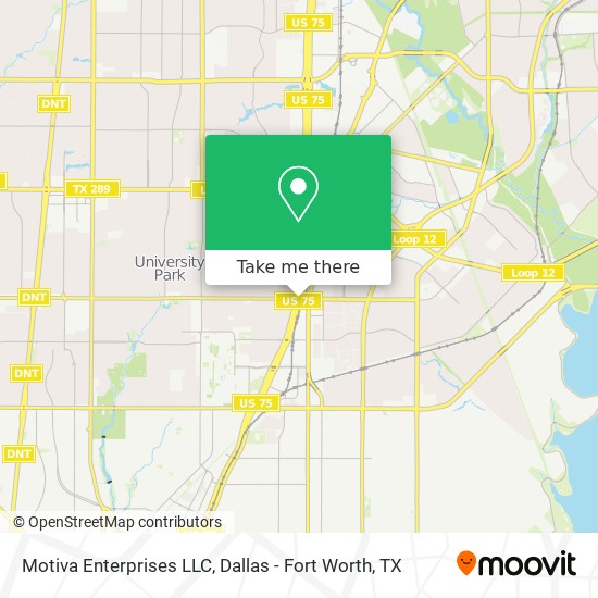 Motiva Enterprises LLC map