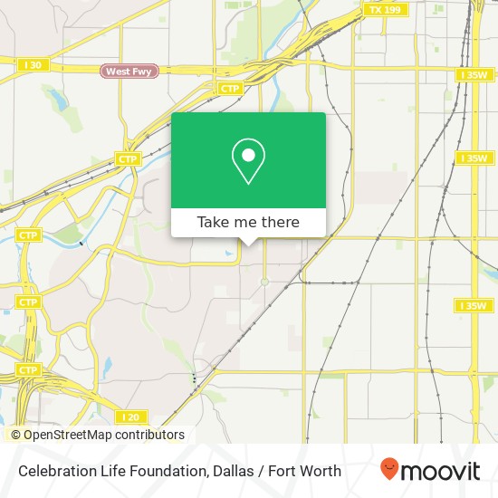 Mapa de Celebration Life Foundation