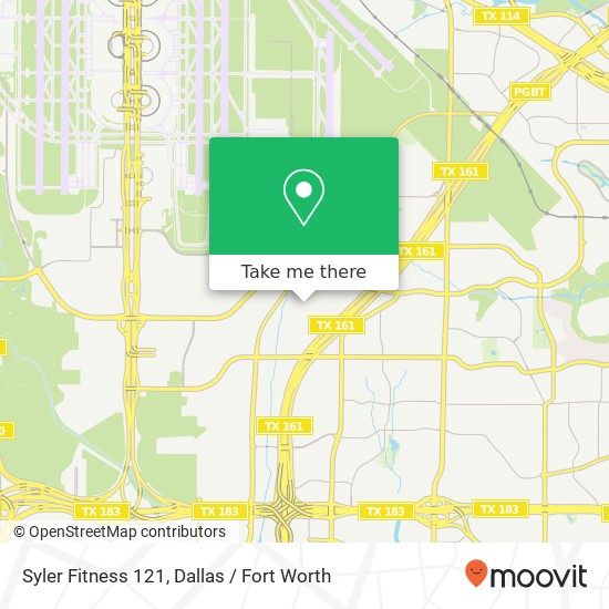 Syler Fitness 121 map