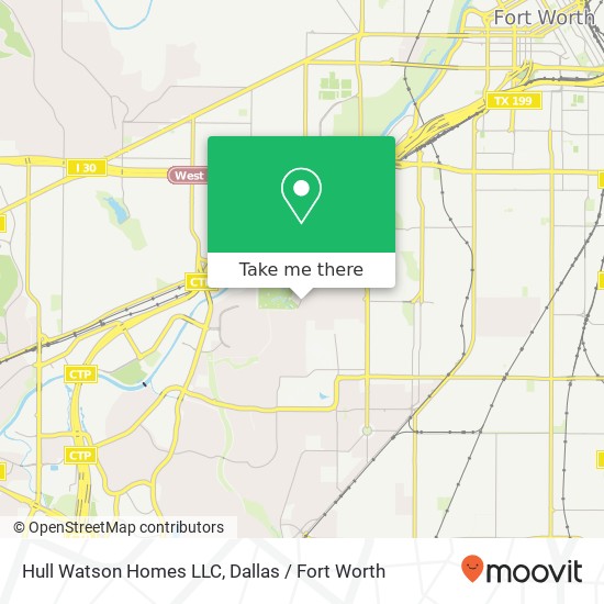 Mapa de Hull Watson Homes LLC