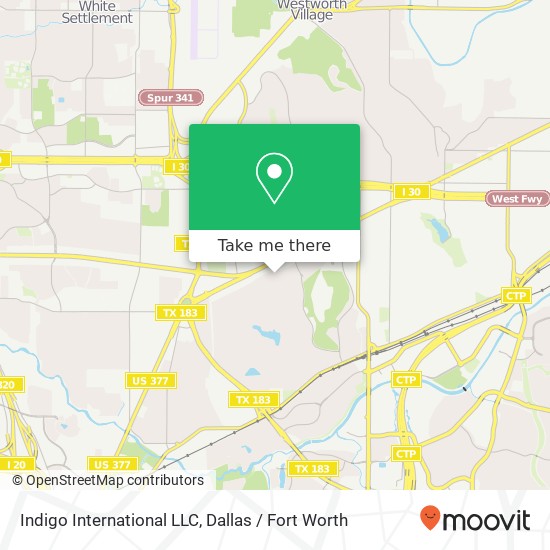 Indigo International LLC map