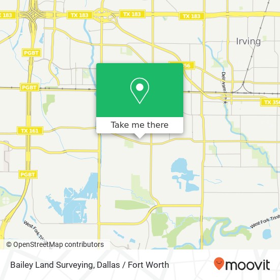 Bailey Land Surveying map