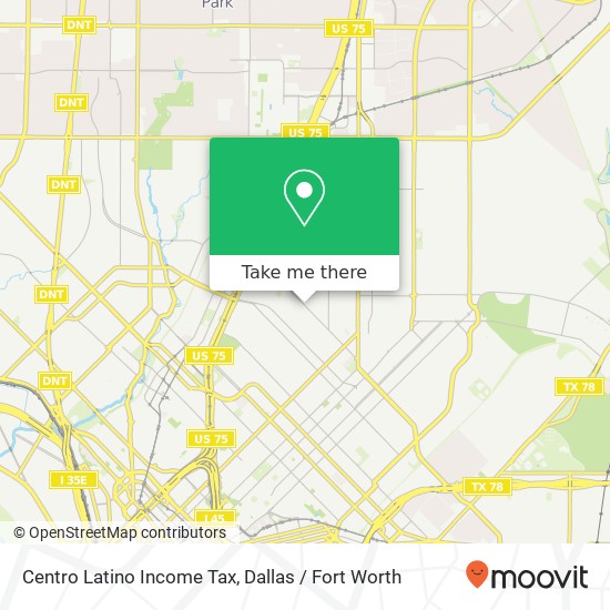 Centro Latino Income Tax map