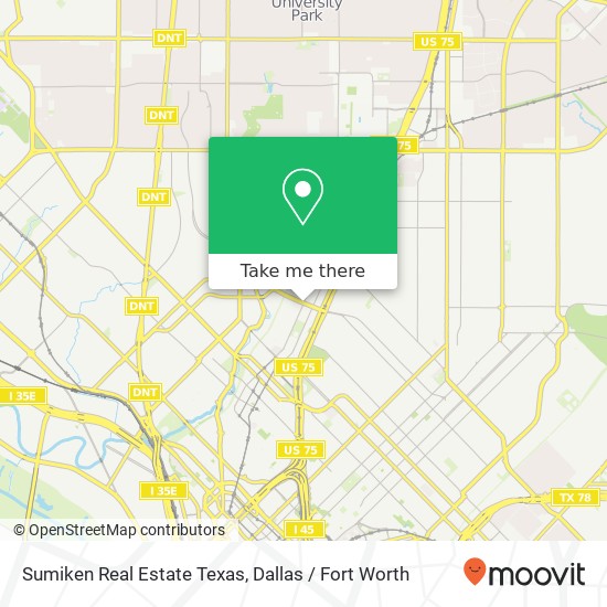 Sumiken Real Estate Texas map