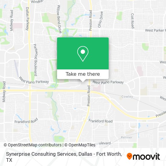 Synerprise Consulting Services map