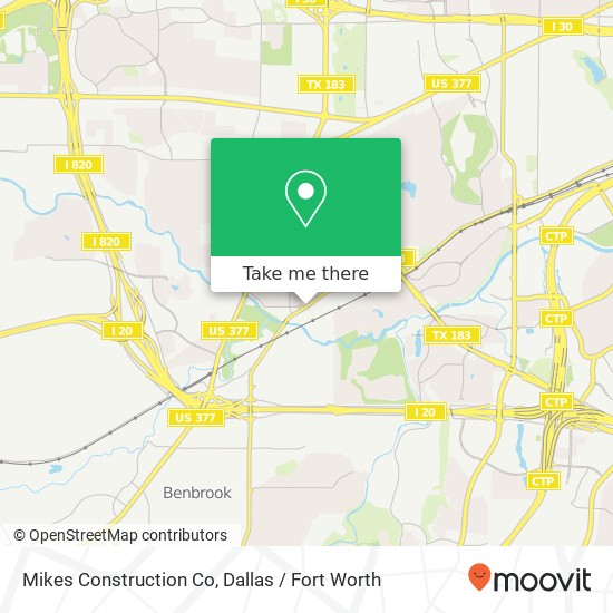 Mikes Construction Co map