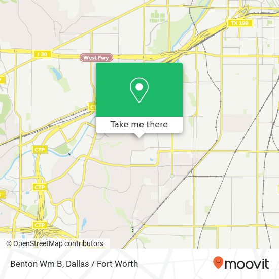 Benton Wm B map