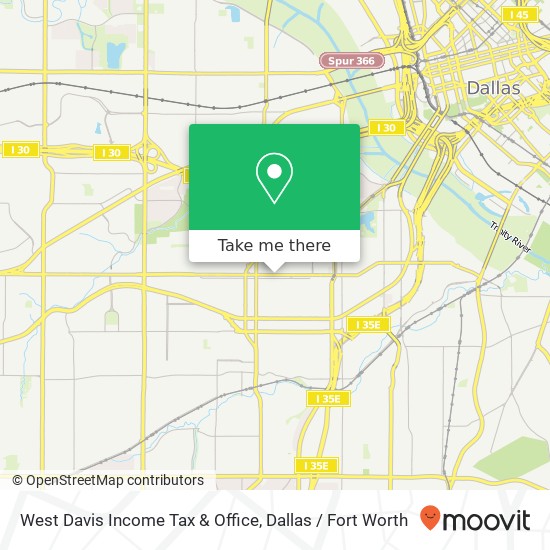 Mapa de West Davis Income Tax & Office