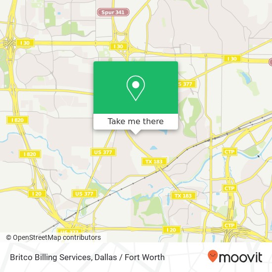 Mapa de Britco Billing Services