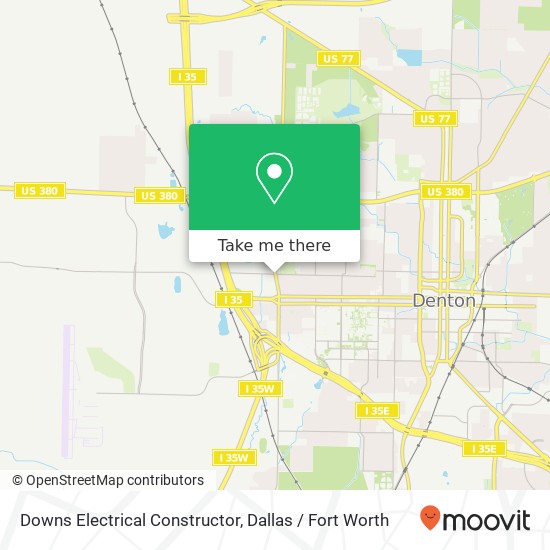 Mapa de Downs Electrical Constructor