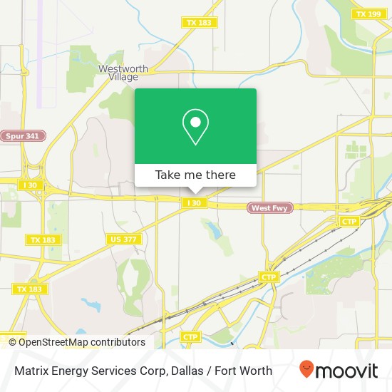 Matrix Energy Services Corp map