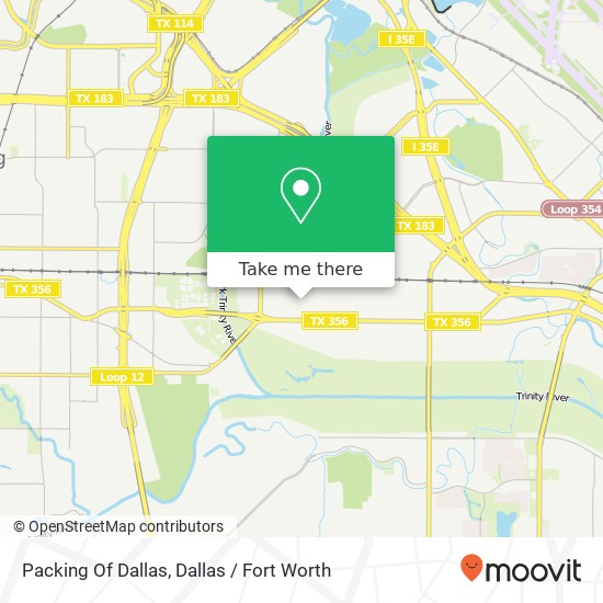 Mapa de Packing Of Dallas