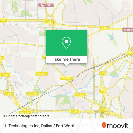 U Technologies Inc map