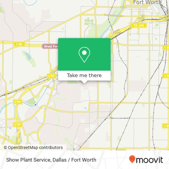 Show Plant Service map