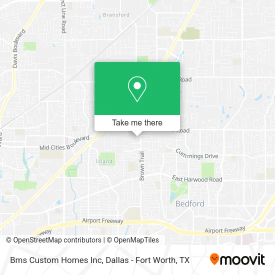 Bms Custom Homes Inc map